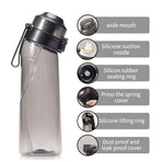 Transparent black 0 Sugar 0 Calorie Scented Water Bottle