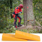 10 Inch Plastic Log Felling Wedges 2Pcs Farm Garden Tree Cutting Tool