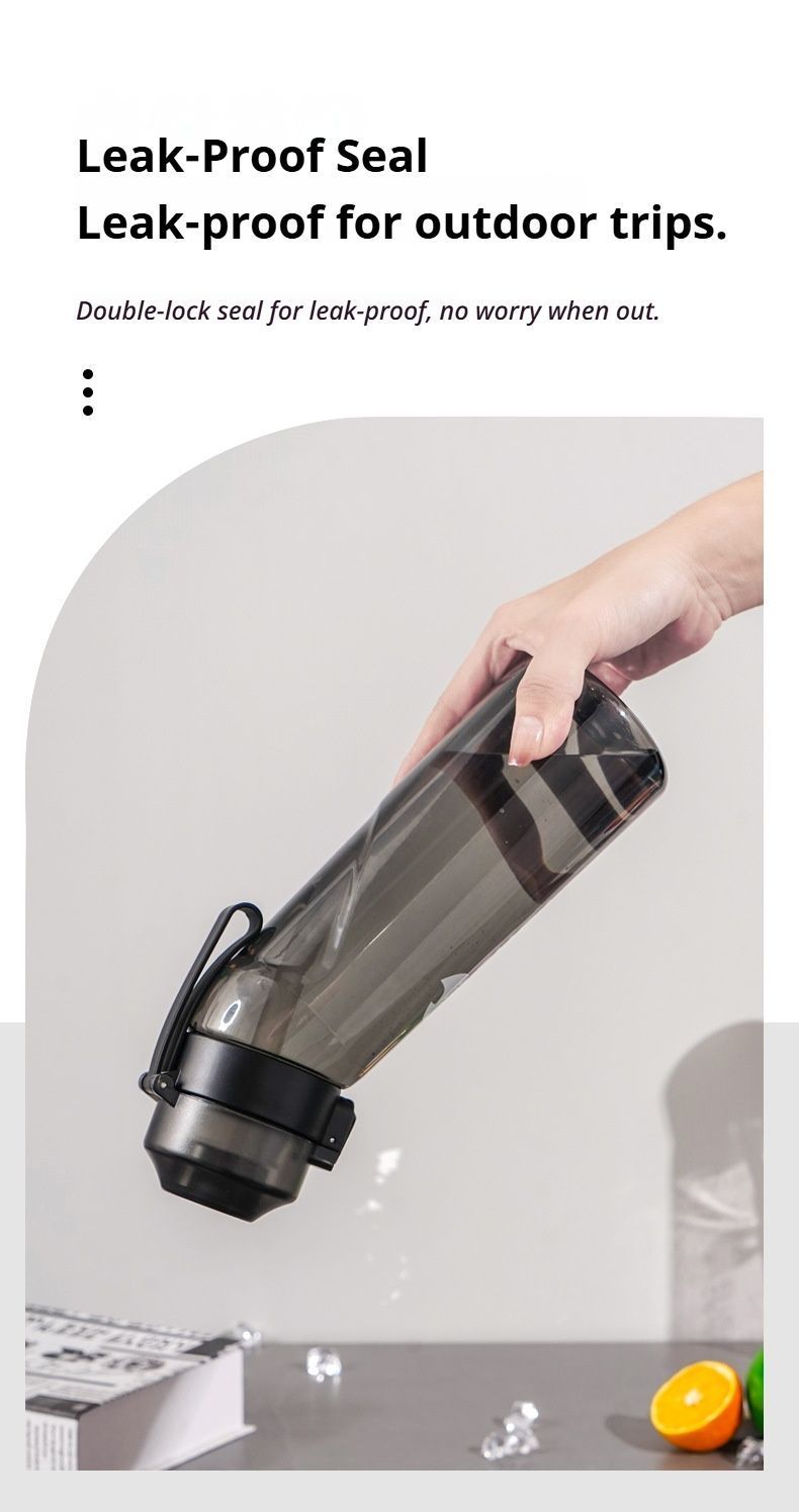 0 Sugar 0 Calorie Scented Water Bottle Matte Blue 7 Rings