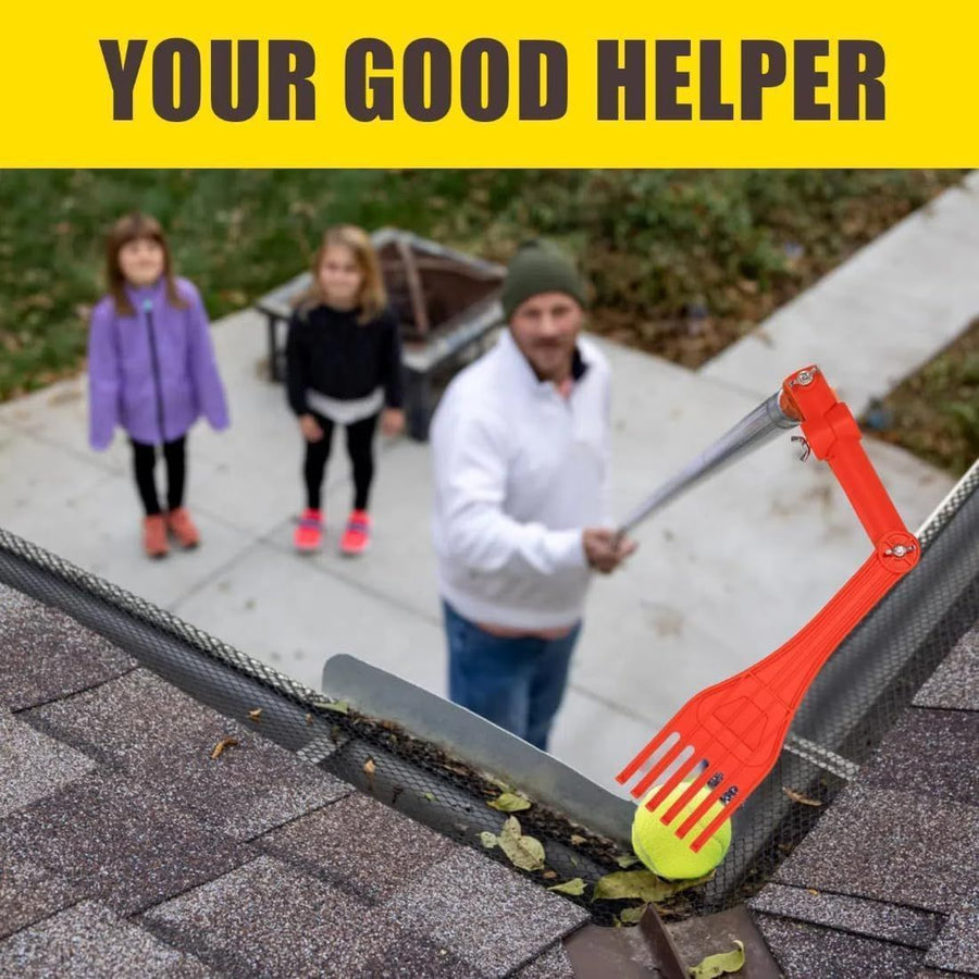 Tools for cleaning fallen leaves-Cleaning rake