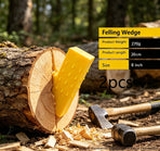 5/8/10 Inch Complete Tree Felling Wedge Set 6Pcs Plastic Garden Timber Tools