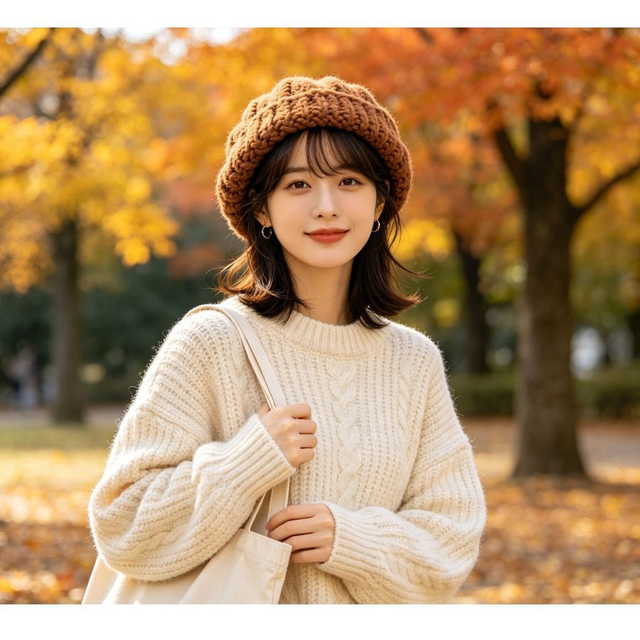 Pleated Corduroy Bucket Hat, Coffee Tone, Adjustable 56‑58cm, Christmas & Halloween Cozy Daily Accessory, Soft Retro Bucket Cap, Thoughtful Holiday Gift