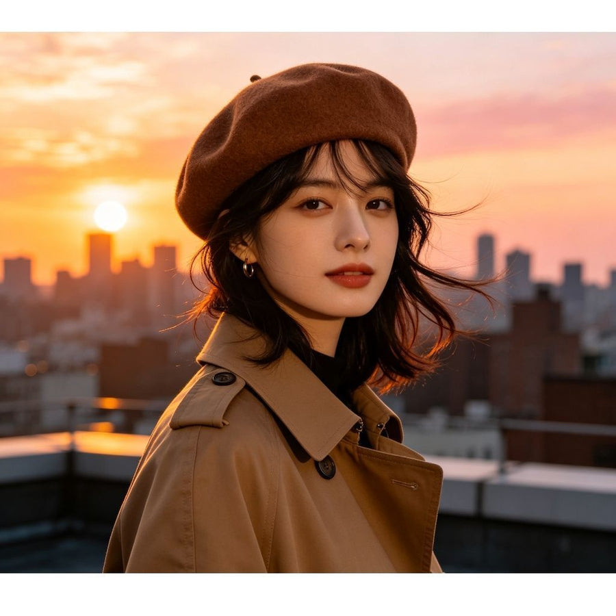 Pleated Corduroy Bucket Hat, Coffee Tone, Adjustable 56‑58cm, Christmas & Halloween Cozy Daily Accessory, Soft Retro Bucket Cap, Thoughtful Holiday Gift