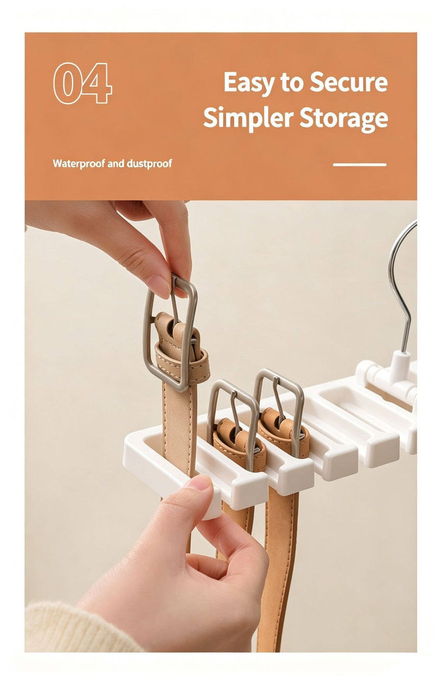 Wardrobe Belt Hanger Holder,10‑Slot Multi‑Purpose Storage Rack for Ties and Scarves,Black 2‑Pack,Home Closet Sorting Gadget,Christmas Halloween Housewarming Gift