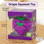 Super Big Squeeze Fidget Squish Toy, Dough Slow Rebound Stress Reliever, 17cm Grape Decompression Toy