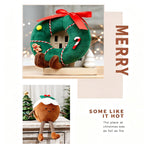 Cute Christmas Mushroom Plush Doll Pendant Cartoon Festive Ornament Decor Gift Ideal Christmas Gift