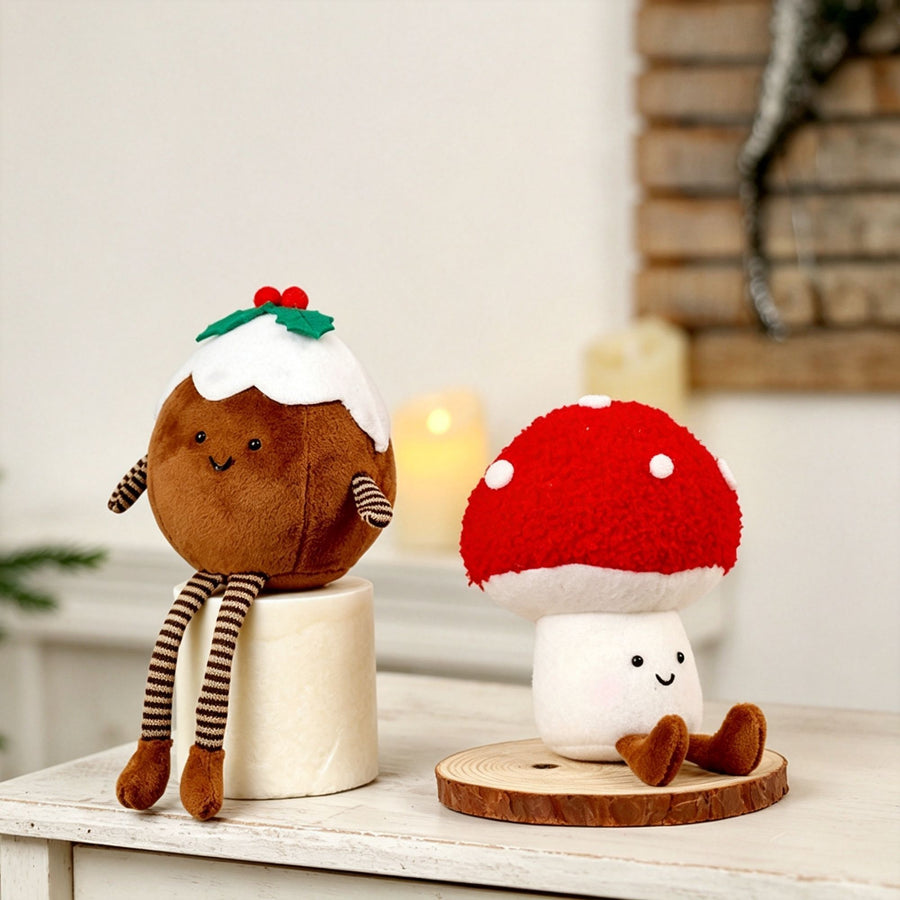 Christmas Tree Shaped Cute Plush Ornament Doll Pendant Holiday Decor Gift Great Christmas Present