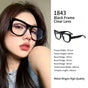 Bold Black Frame White Lens Cat Eye Sunglasses UV400 Blocking, High Contrast Edgy Street Fashion, Suitable for Christmas Gifting