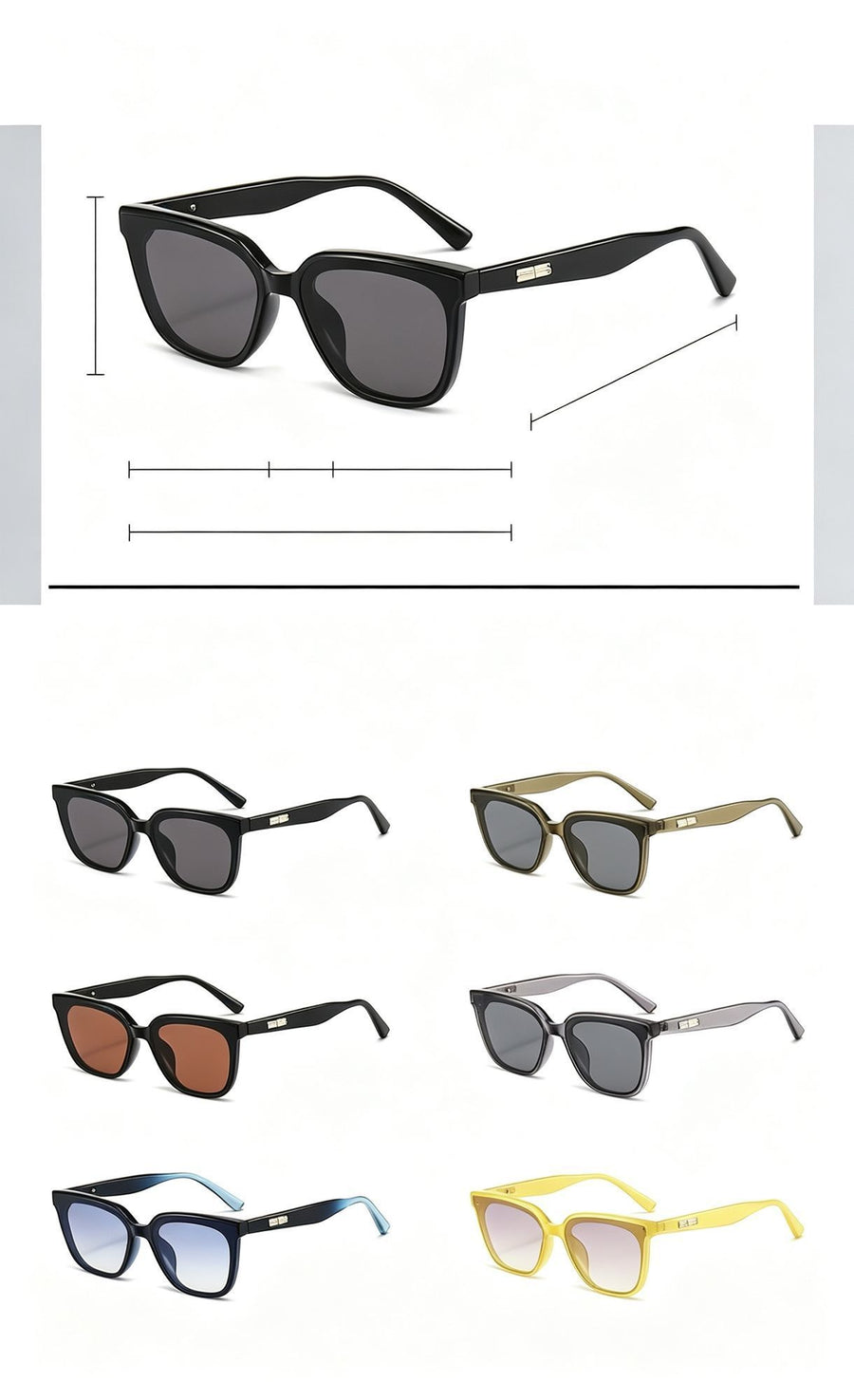 Unique Mottled Grey Lens Cat Eye Sunglasses UV400 Protection, Textured Artistic Statement Piece, Ideal Christmas Gift