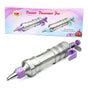 Premium Purple Manual Cookie Icing Gun Set with 6 Piping Nozzles, Sleek DIY Home Baking Tool, High-End Cream Pastry Decorating Equipment, Popular Christmas Holiday Gift