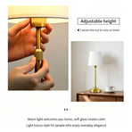 5200mAh Gold A1 Retractable Compact Lamp | Christmas Mini Bedside Choice