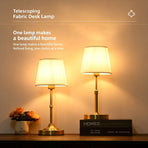 5200mAh Gold B1 Two-Section Vintage Lamp | Christmas Side Table Pick