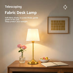 2000mAh Gold E1 Basic Fabric Lamp | Christmas Everyday Use Pick