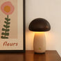 Warm White B-Style Patchwork Mushroom Night Light | Cute Touch Sensor Light | Christmas Cute Ambient Gift