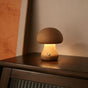 Warm White C-Style Beech Mushroom Night Light | Natural Texture LED Lamp | Christmas Natural Texture Pick