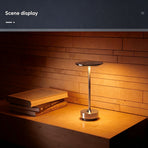 A Flat 2000mAh Black | Minimalist Night Light | Christmas Minimal Bedroom Decor