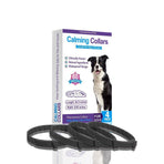 4 Pack Black Dog Calming Collar 62cm | Christmas Bulk Gift | Long-Lasting Anxiety Relief Calm Collar