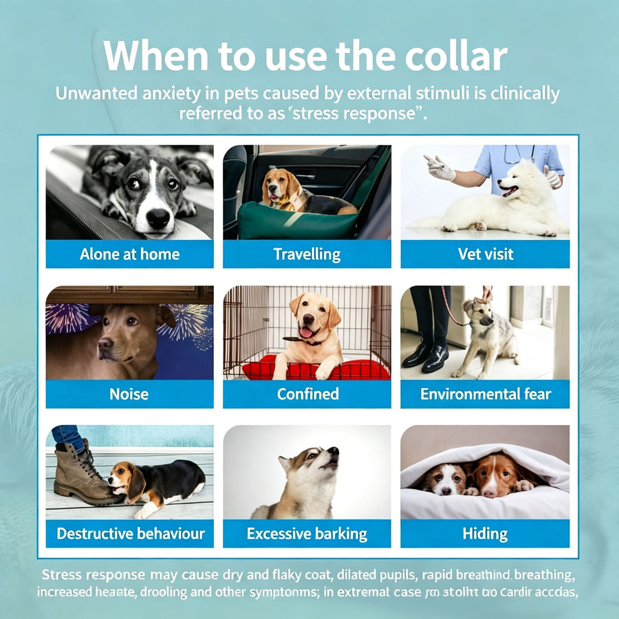 4 Pack Orange Cat Calming Collar 38cm | Christmas Energy Gift | Emotion Calming Anxiety Relief Collar