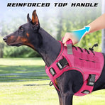 Rose Red S | Waterproof Outdoor Dog Vest Harness | Christmas Walk Gift | for Small Medium Border Collie