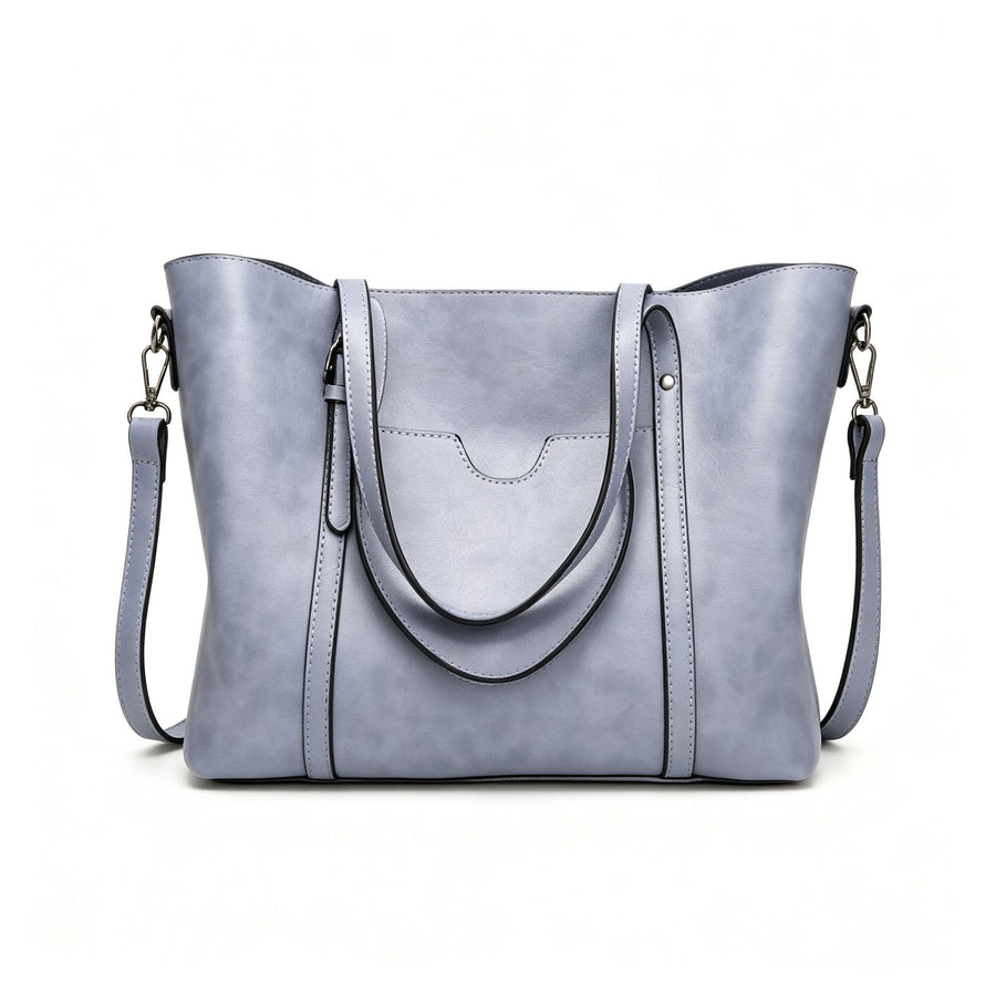 Light Blue | Fresh Casual Women's Tote Bag | Halloween Outing Travel Gift | Large Capacity Lightweight Shoulder Handbag