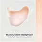 Gradient Version Peach Color One Size | Gradient Sun Protection Face Mask | Christmas Sweet Style Gift | Gradient UV Shield Breathable Thin Sun Mask