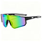 Black Frame Green Mercury | Natural Vision Cycling Sunglasses | Christmas Hiking Gift | Fatigue-Relieving Color-Enhancing Outdoor Goggles