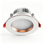 Platinum White Full Spectrum 98 CRI 5W Tri-Color Dimmable (Cutout 6.5-8.5cm) | Recessed LED Downlight | Christmas Mini Eye-Care Gift | Small Size High-CRI Tri-Color Ceiling Light