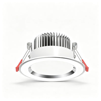 Silver White 7W Cool White [Luxury All Aluminum] (Cutout 6.5-9cm) | Recessed LED Downlight | Christmas Luxury Bright Gift | All Aluminum White Ceiling Light