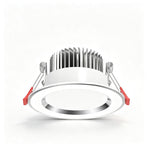 Silver White 7W Warm White [Luxury All Aluminum] (Cutout 6.5-9cm) | Recessed LED Ceiling Light | Halloween Luxury Warm Gift | All Aluminum Warm Light Downlight