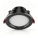 2 Pack Black Silver Flagship Full Spectrum 98 CRI 7W Cool White | Recessed LED Downlight | Christmas High-CRI Contrast Gift Set | Two-Tone Full Spectrum Bright Ceiling Light