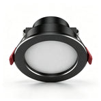 2 Pack Black Silver Flagship Full Spectrum 98 CRI 7W Tri-Color | Recessed LED Downlight | Christmas Dimmable Contrast Premium Gift | 3-Color Tunable Two-Tone Full Spectrum Lamp