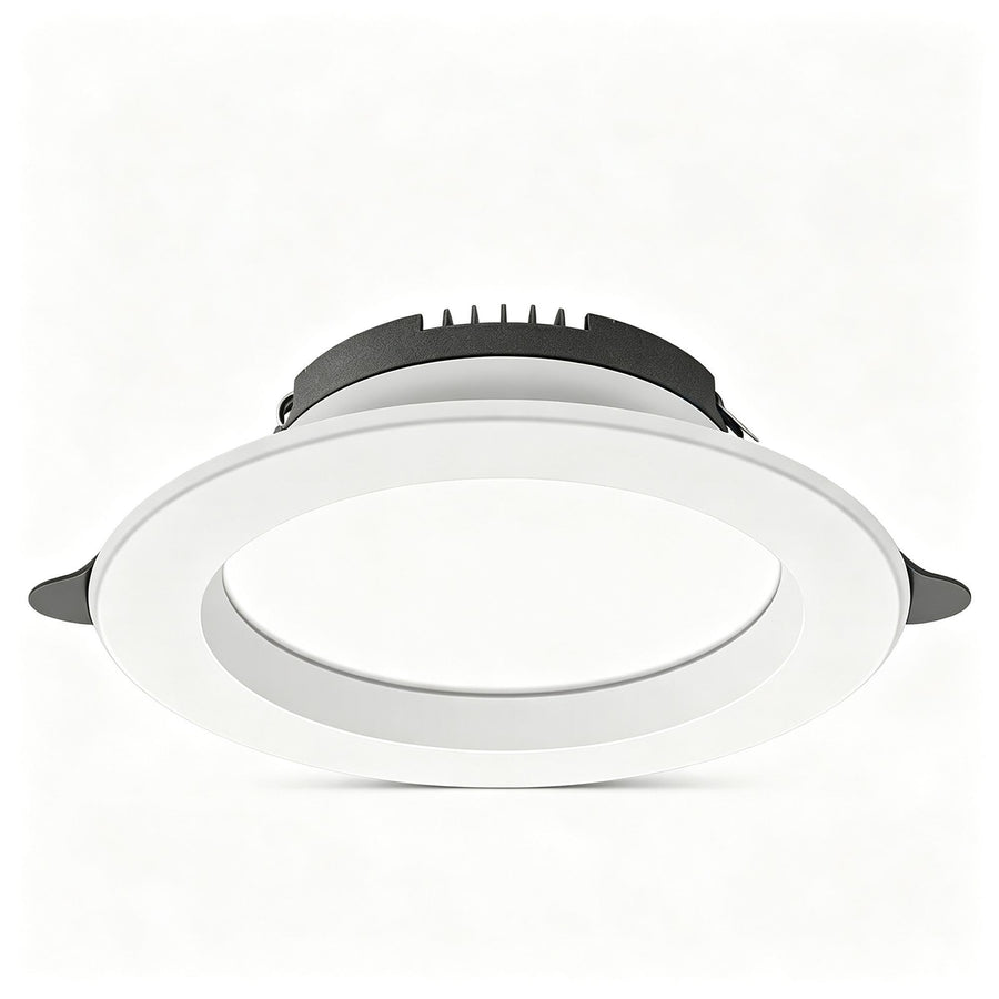 2 Pack Elegant White 5W Cool White [Zinc-Iron Alloy] (Cutout 7-9cm) | Recessed LED Downlight | Christmas Durable Elegant Gift Set | Zinc-Iron Alloy Sturdy Ceiling Light