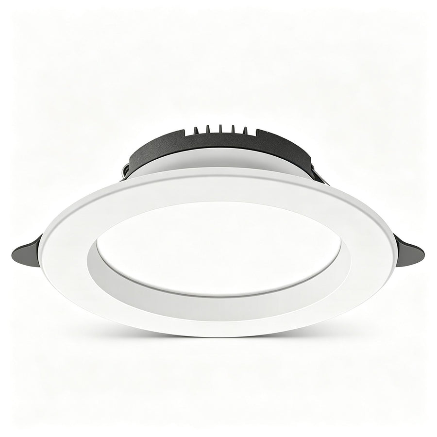 2 Pack Elegant White 5W Warm White [Zinc-Iron Alloy] (Cutout 7-9cm) | Recessed LED Ceiling Light | Halloween Warm Durable Gift | Zinc-Iron Alloy Warm Light Downlight