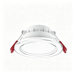 4 Pack Silver White 7W Cool White [Flagship Die-Cast Aluminum] (Cutout 7-9cm) | Recessed LED Downlight | Christmas Flagship Durable Silver Set | Die-Cast Aluminum Sturdy Ceiling Lamp