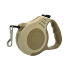 Coffee 3m Premium Retractable Dog Leash | Christmas Warm Earthy Gift | Upgraded Automatic Extendable Pet Leash Blister Card Pack
