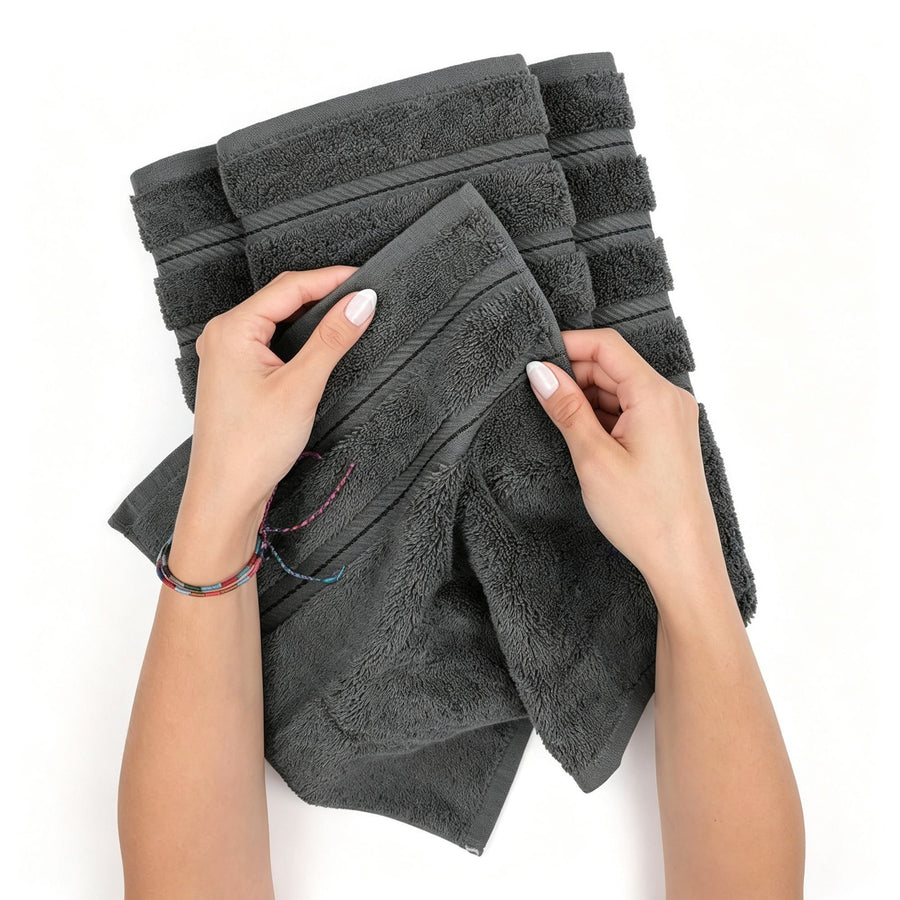 Blue‑Green 70x140cm Pure Cotton Towel | Christmas Nature Bath Gift | Large Super Absorbent Adult Bath Towel