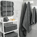 Sky Blue 34x34cm Pure Cotton Towel | Christmas Clean Household Gift | Soft Square Facial Towel