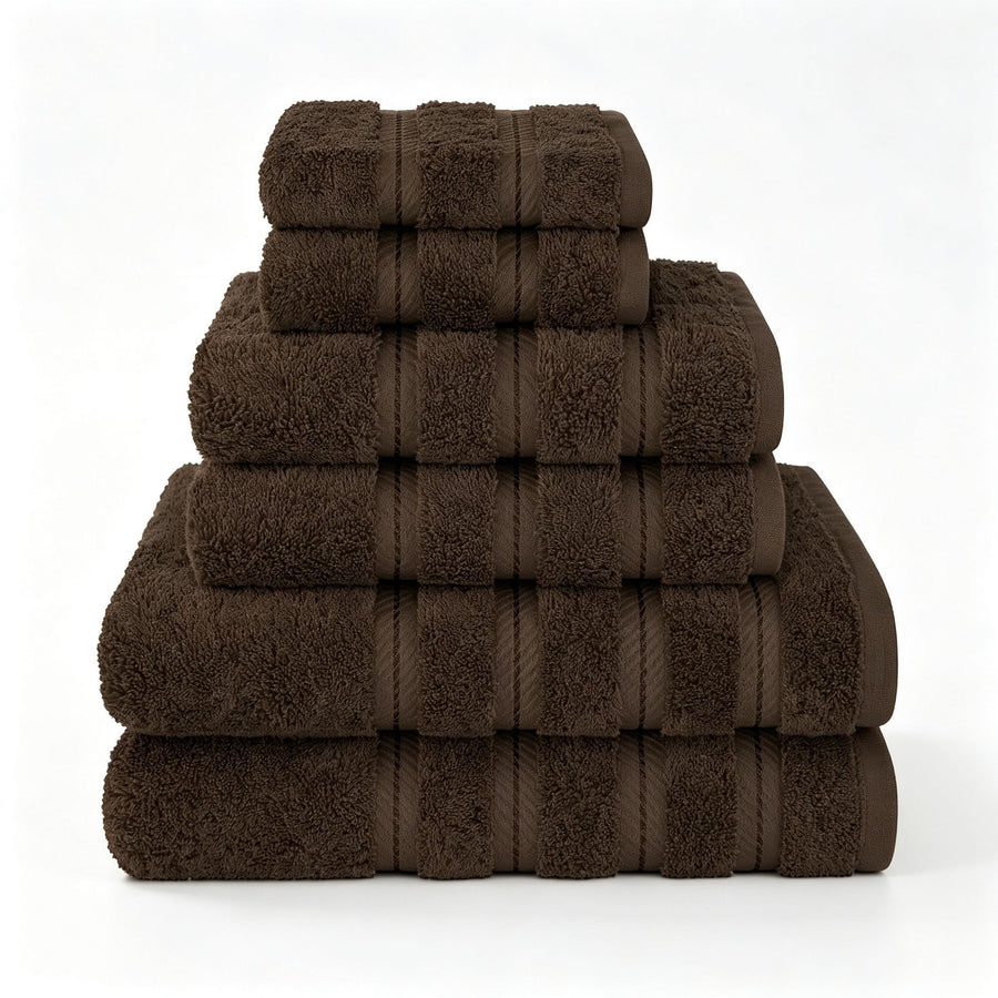 Dark Brown 40x71cm Pure Cotton Towel | Halloween Classic Home Gift | Absorbent Daily Hand Towel
