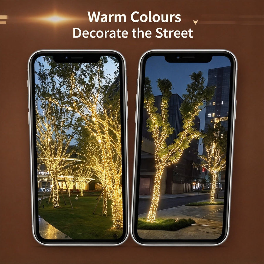 Plug‑in LED Twinkling Star Fairy String Lights, Cool Pure White Glow For Modern‑Style Outdoor Camping Tree Decoration, Christmas Courtyard Ornament, 10M 100Leds Cool White