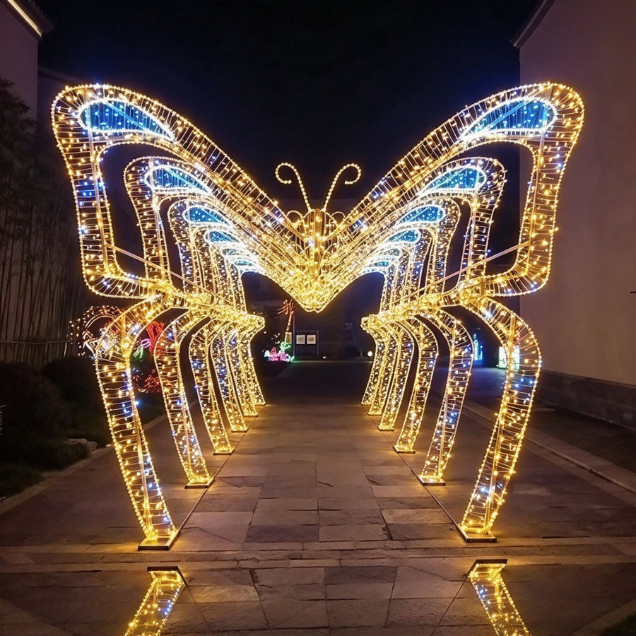 Dense Bead Cool‑White LED Fairy String Lights Plug‑in, Uniform Bright Illumination For Outdoor Celebration, Holiday Large‑Scene Decor Lamp, 100M 1000Leds Cool White