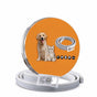 62cm Flea & Tick Repellent Dog Collar Orange Buckle Tin 8 Month Mosquito Protection Water Resistant Outdoor