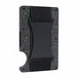 Speckled Green Forged Carbon Card Wallet RFID Anti-Skimming Money Clip with Wrist Strap 1pc Halloween Gift Idea