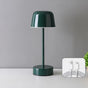Cordless Rechargeable LED Desk Lamp Green 1200mAh USB 3W Dimmable Ambient Light Decor for Dining Bar Bedside