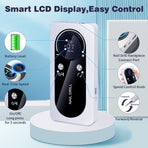 Electric Nail Drill Machine 45000RPM Portable Cordless Manicure File USB Nail Drill White V1 Home Salon