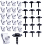 Car Bumper Screws & U Nuts 20PCS