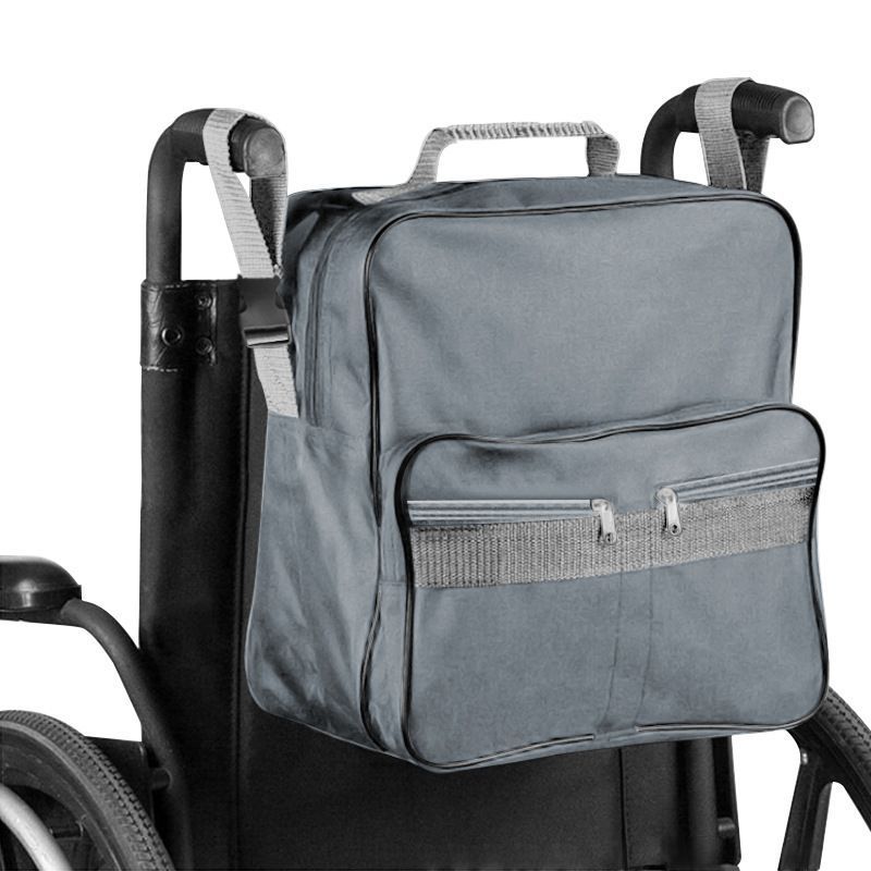 Grey Wheelchair Bags to Hang on Back