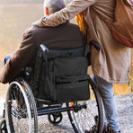 Grey Wheelchair Bags to Hang on Back