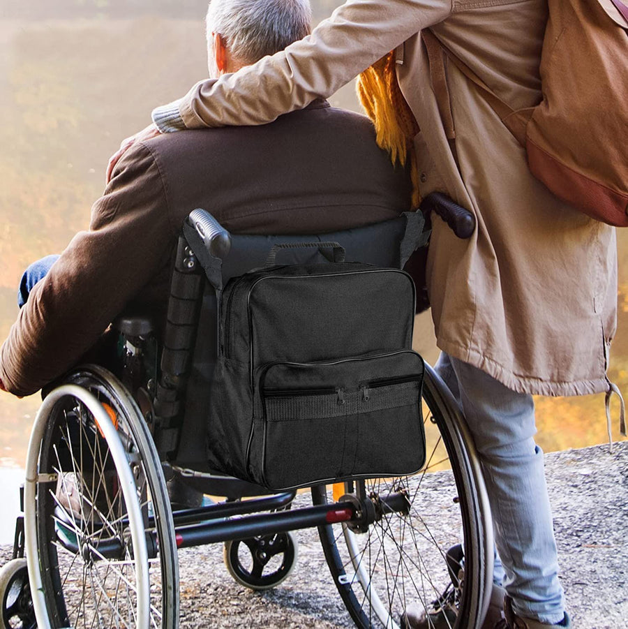 Grey Wheelchair Bags to Hang on Back