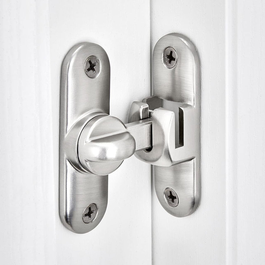 3Pcs No-Drill Door Latch Buckle with Screws