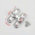 3Pcs No-Drill Door Latch Buckle with Screws